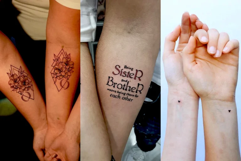 Top 27 Creative Sibling Tattoos That Symbolize Family Love