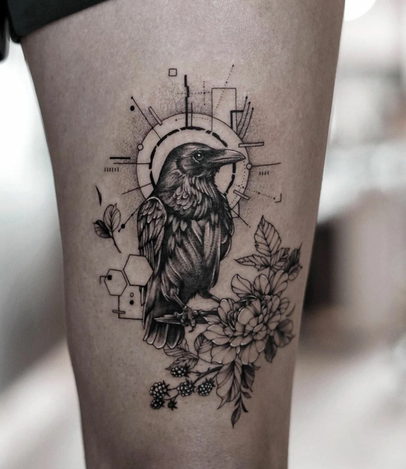 Crow Tattoos for Guys